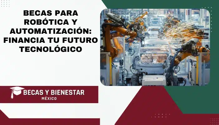 Becas para Robótica y Automatización: Financia tu Futuro Tecnológico