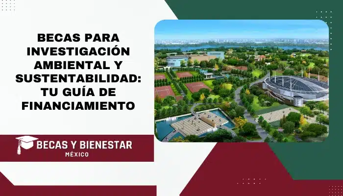 Becas para Investigación Ambiental y Sustentabilidad: Tu Guía de Financiamiento