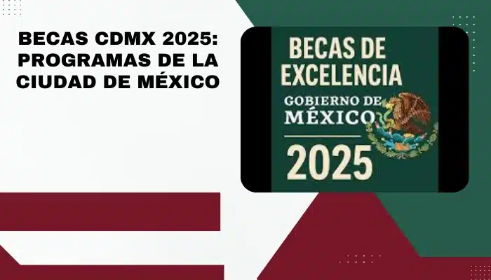 Becas CDMX 2025: Programas de la Ciudad de México