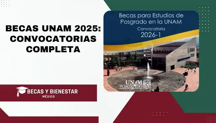 Becas UNAM 2025: Convocatorias Completa
