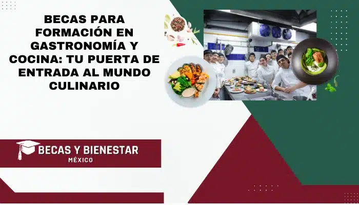 Becas para Formación en Gastronomía y Cocina: Tu Puerta de Entrada al Mundo Culinario