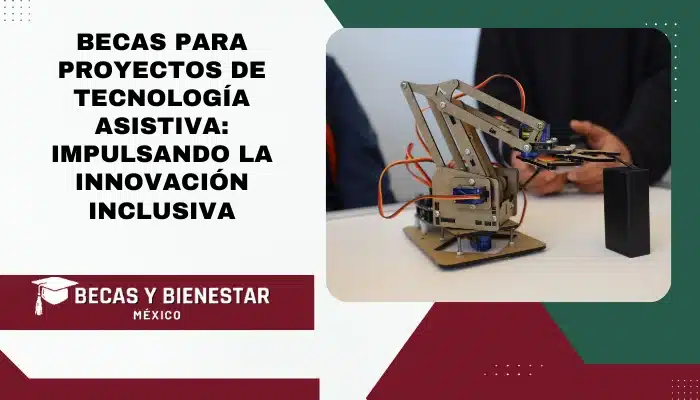 Becas para Proyectos de Tecnología Asistiva: Impulsando la Innovación Inclusiva