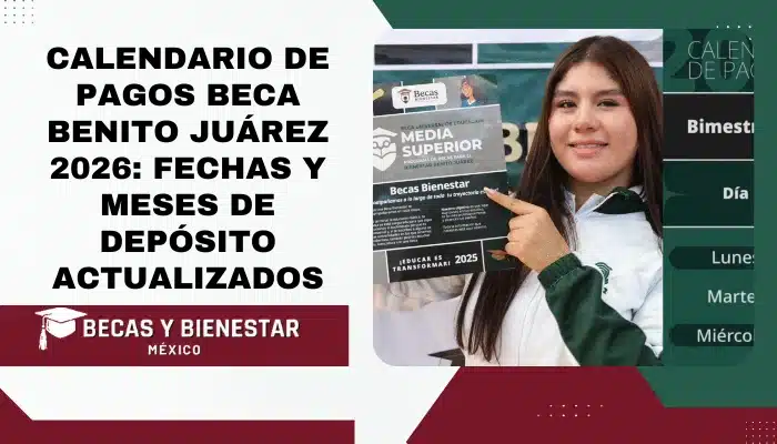 Calendario de Pagos Beca Benito Juárez 2026: Fechas y Meses de Depósito Actualizados