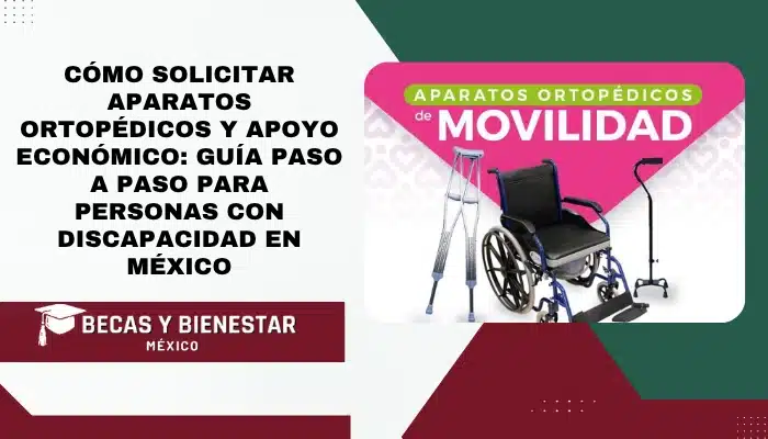 Cómo solicitar aparatos ortopédicos y apoyo económico: guía paso a paso para personas con discapacidad en México