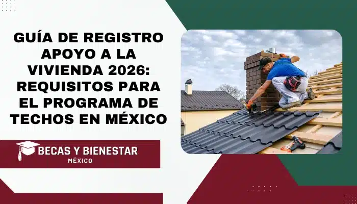 Guía de Registro Apoyo a la Vivienda 2026: Requisitos para el Programa de Techos en México