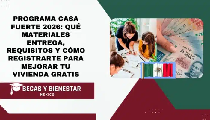Programa Casa Fuerte 2026: Qué Materiales Entrega, Requisitos y Cómo Registrarte para Mejorar tu Vivienda Gratis