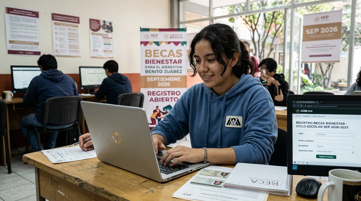 Registro Becas Bienestar septiembre 2026 por qué necesitas la Llave MX (obligatoria)
