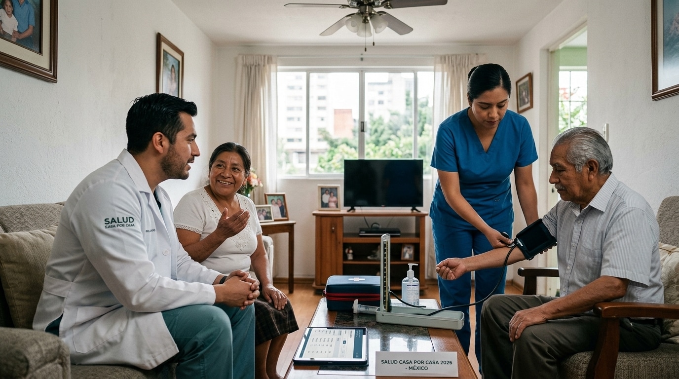 Salud Casa por Casa 2026 el programa de atención médica al hogar de adultos mayores y personas con discapacidad
