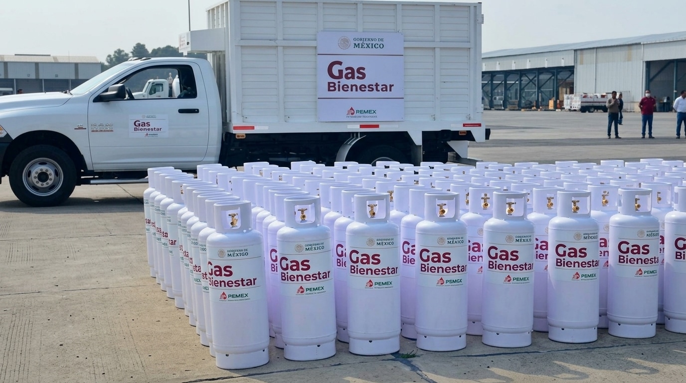 Gas Bienestar 2026 cómo pedirlo, cuánto cuesta y cómo reconocer al repartidor oficial