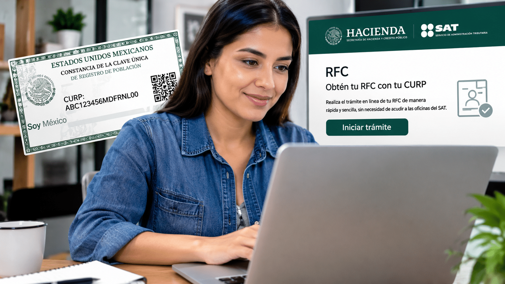 RFC 2026 cómo sacarlo en línea con tu CURP sin ir al SAT