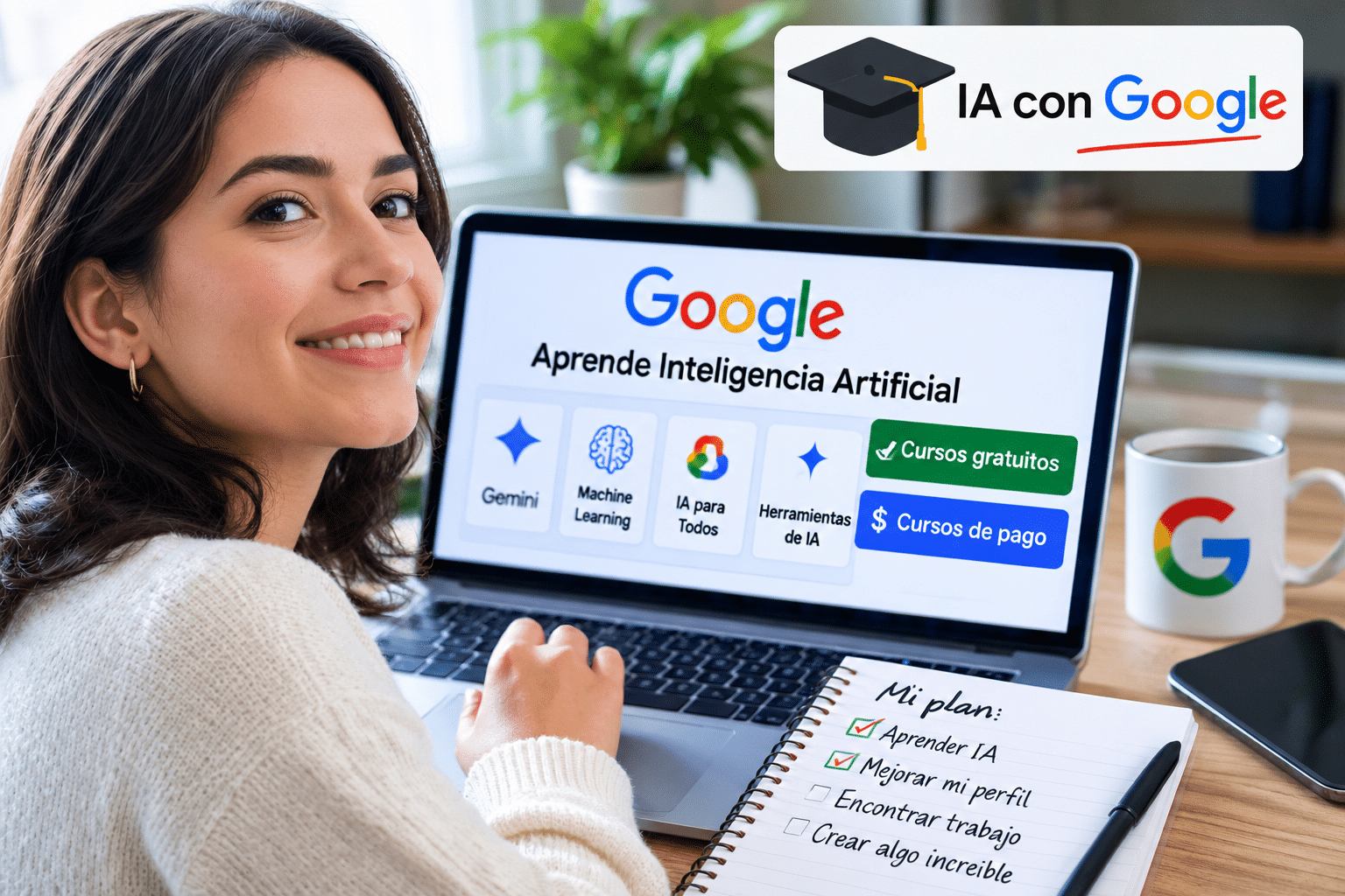 Dónde estudiar inteligencia artificial en México opciones sin costo y de paga, de cursos a maestrías